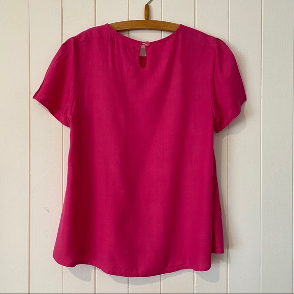 EBONY EVE | embroidered pink blouse - Picture 10 of 10